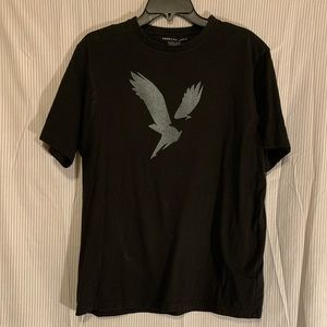 American Eagle Mens Super Soft Real Good Tee With Eagle. Size Large